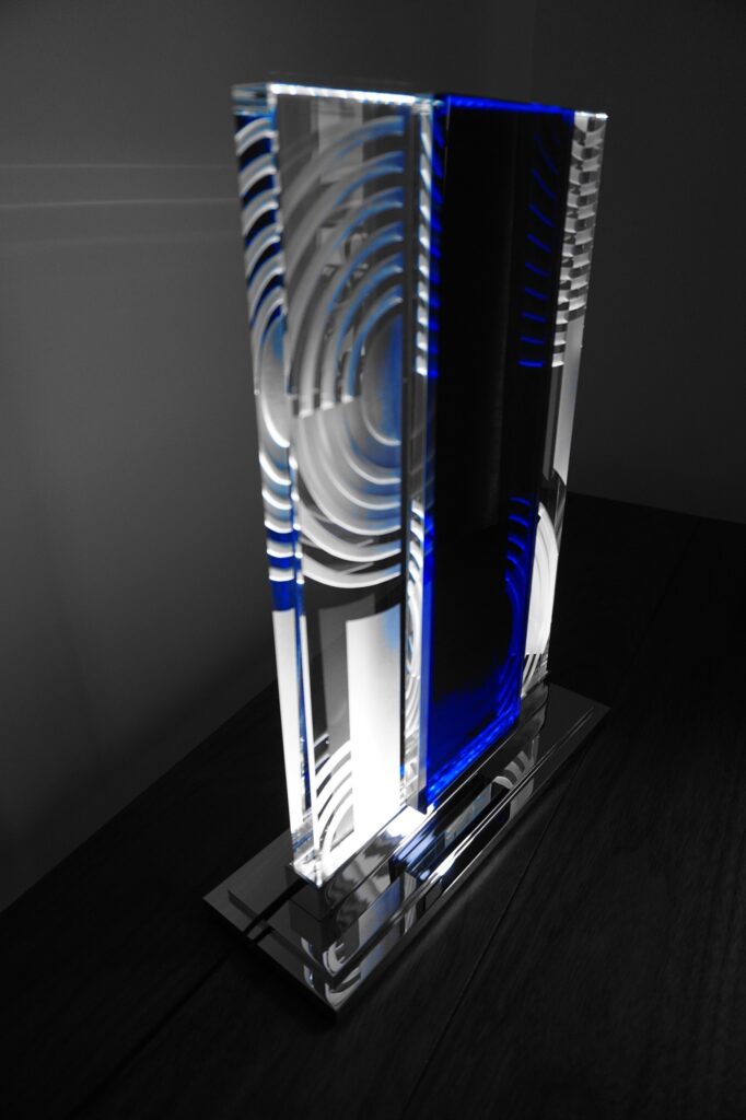 GD Glass Design Lampe Collection Blue Light 2