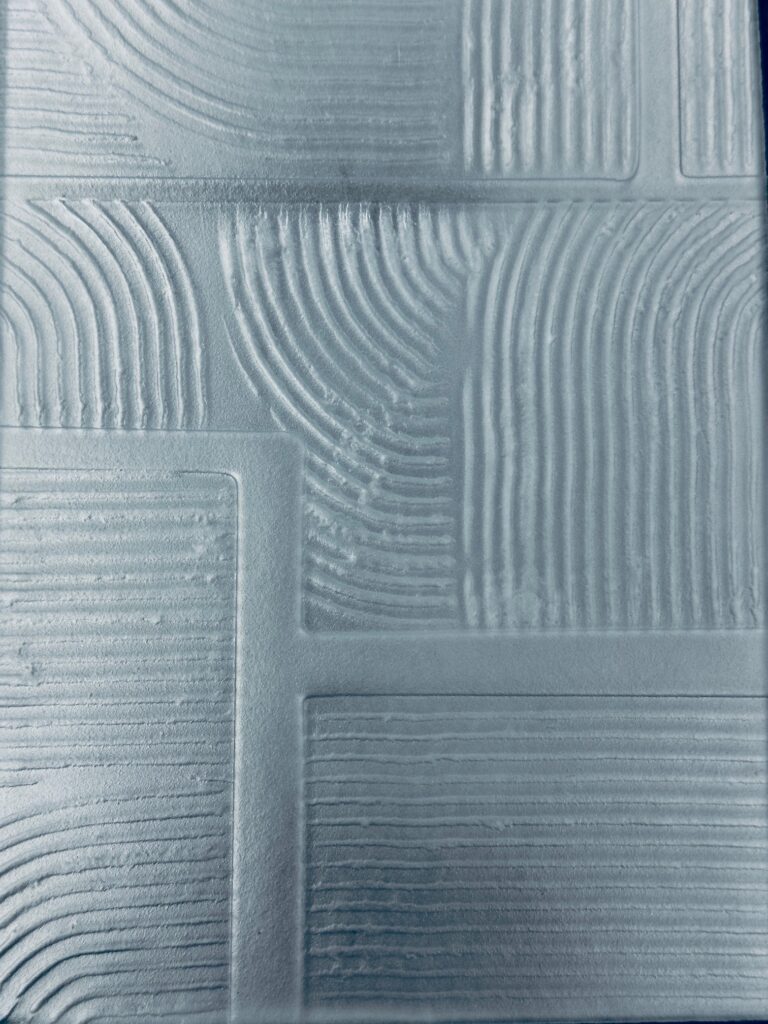 GD Glass Design Motif Carré Courbe