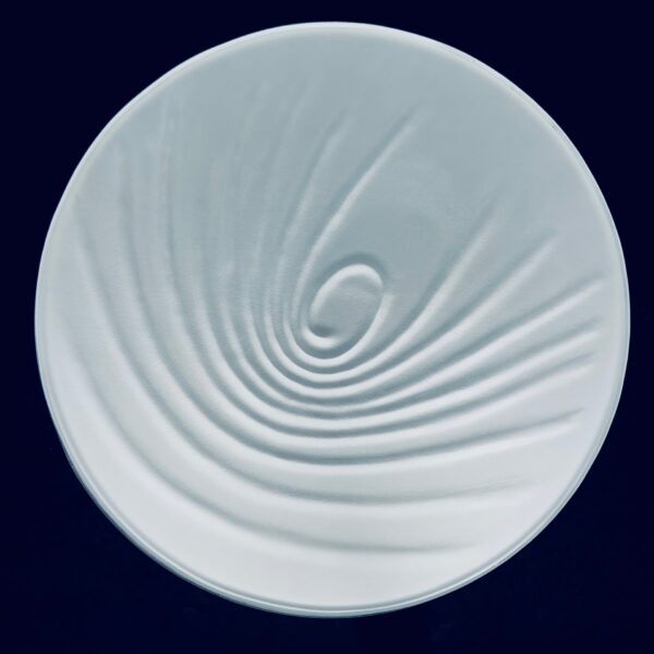 GD Glass Design Plateau Guéridon Verre Ondes