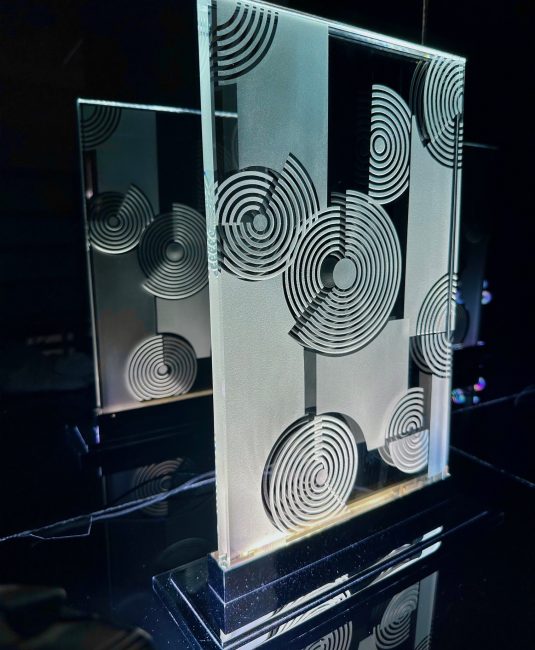 GD Glass Design Lampe Delauney