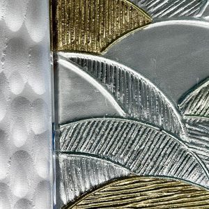 GD Glass Design Motif Gravure Verre Scie Dorure