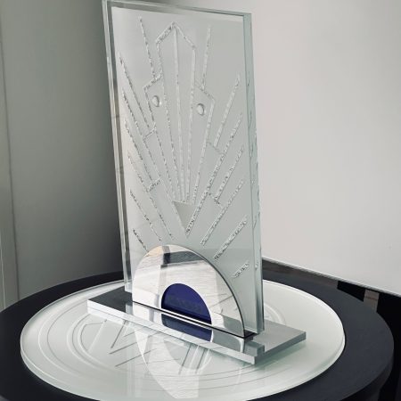 Lampe GD Glass Design Collection Blue Light