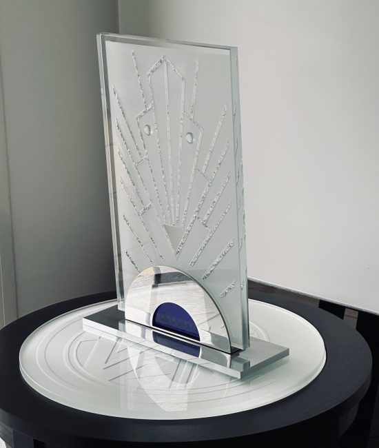Lampe GD Glass Design Collection Blue Light
